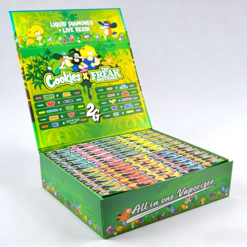 Cookies x Freak Brothers V3 Dual Flavor Empty Carts 2g